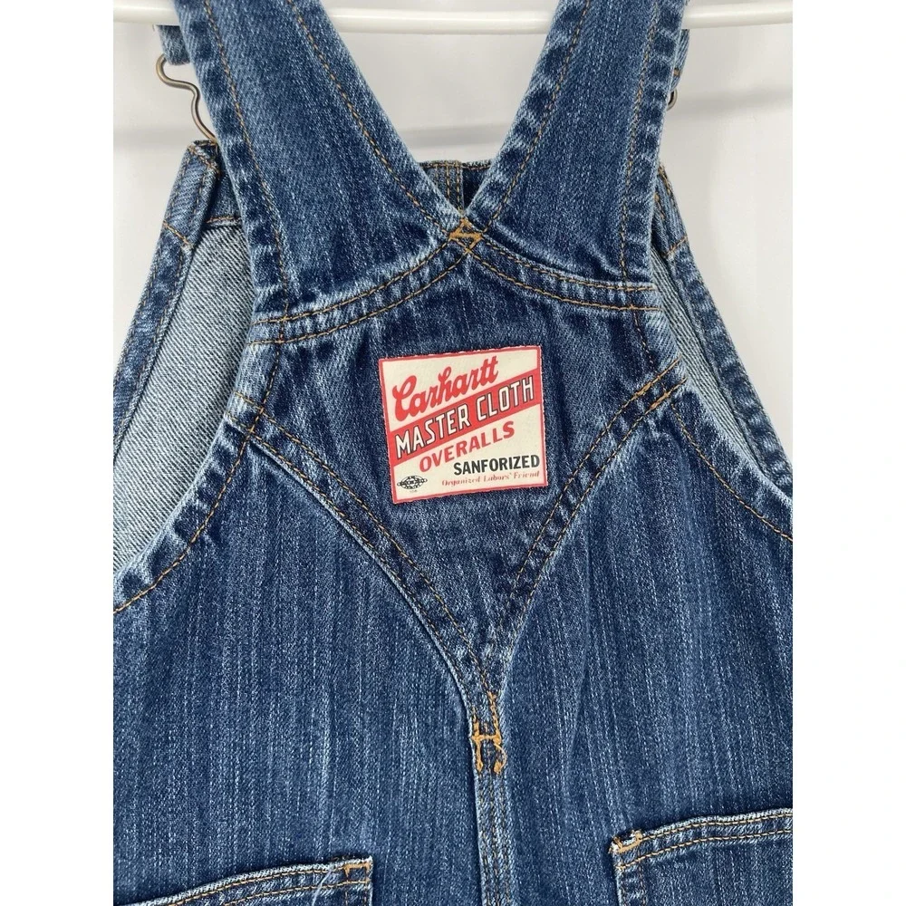 CARHARTT OVERALL S DEMIN SZ 4T
